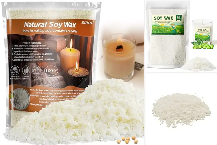 Detailed view of Best 430G Soy Wax Flakes For Candles