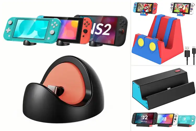 Detailed view of Best Anti-Slip Base For Nintendo Switch Dock