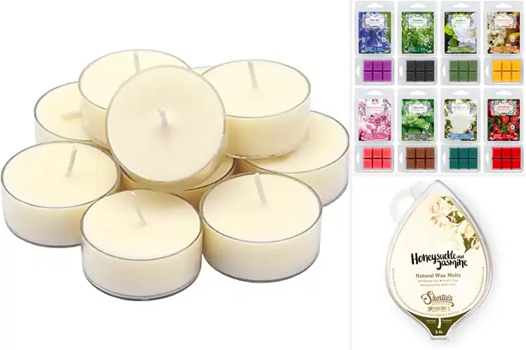Detailed view of Best Aromatherapy Soy Wax: Natural Scents, Clean Eco-Burn