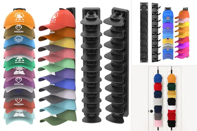 Detailed view of Best Baseball Cap Organizers