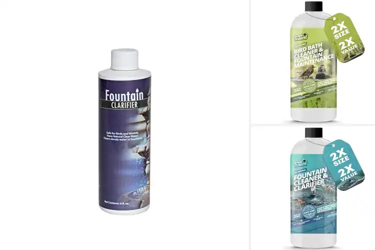 Detailed view of Best Bird Bath Water Clarifiers