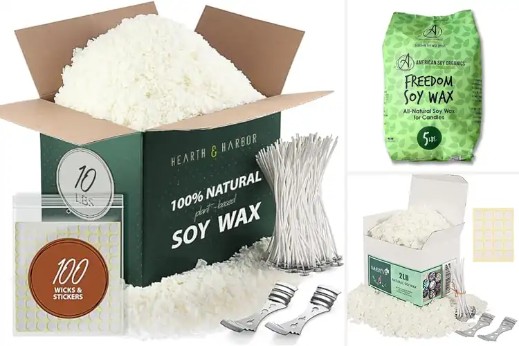 Detailed view of Best Candle Making Waxes: Top 10 Clean & Natural Choices