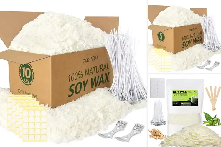 Detailed view of Best Clean Pure Soy Wax With No Additives
