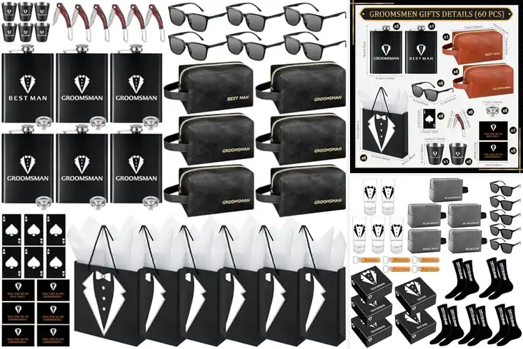 Detailed view of Best Comprehensive Groomsmen Gift Sets