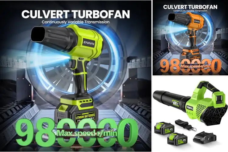 Detailed view of Best Dual-Battery Cordless Blower