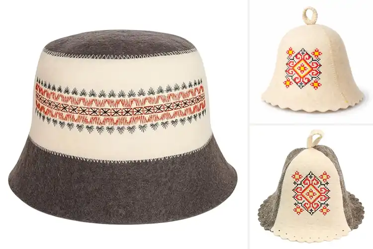 Detailed view of Best Embroidered Wool Hats
