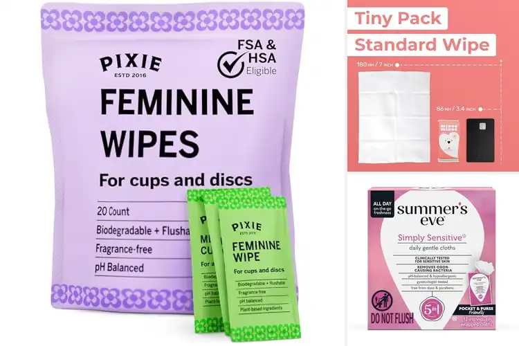 Detailed view of Best Feminine Hygiene Wipes For Period Care