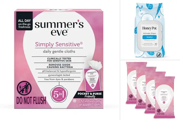 Detailed view of Best Feminine Wipes For Sensitive Skin