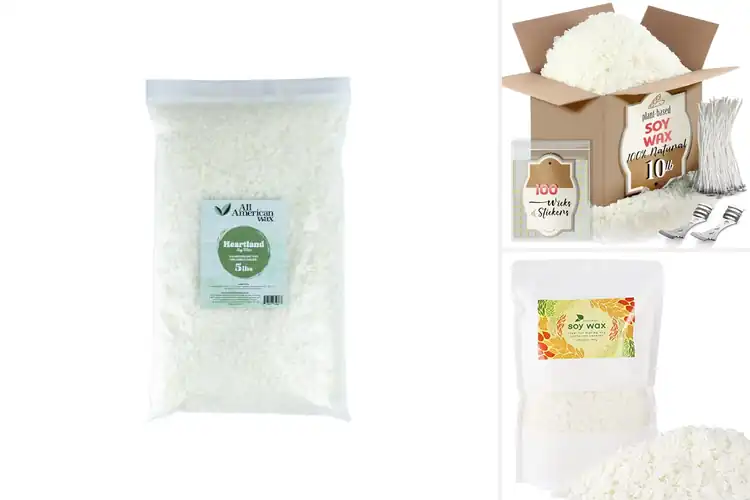 Detailed view of Best Flakes Soy Wax For Easy DIY Melting
