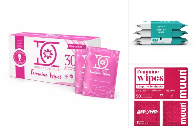 Detailed view of Best Flushable Personal Wipes For Intimate Care