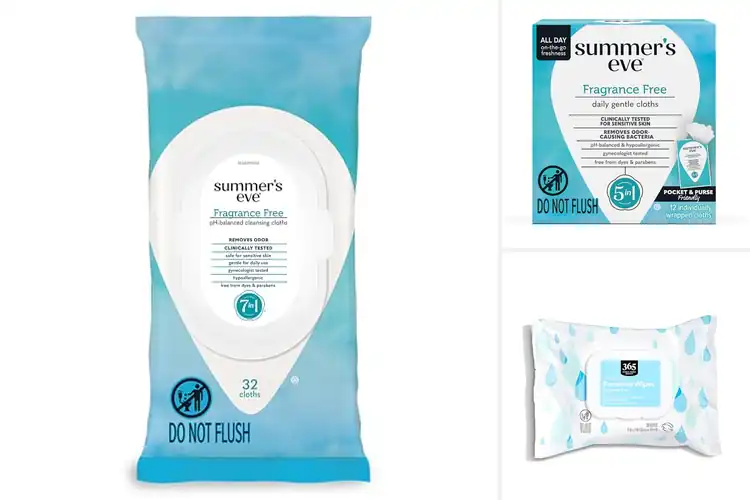Detailed view of Best Fragrance Free Intimate Hygiene Wipes