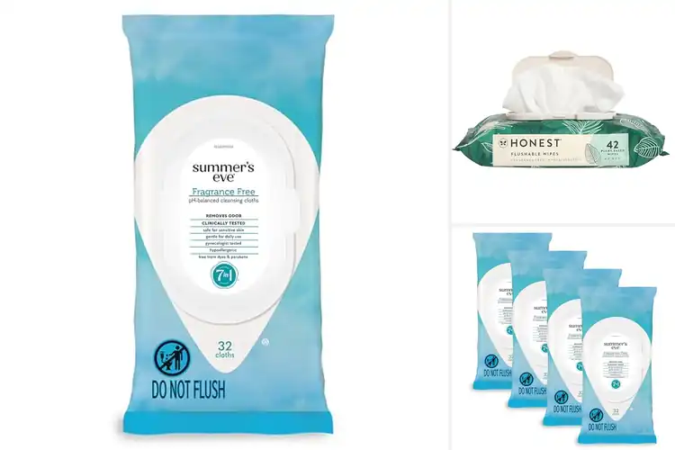 Detailed view of Best Fragrance Free Intimate Wipes