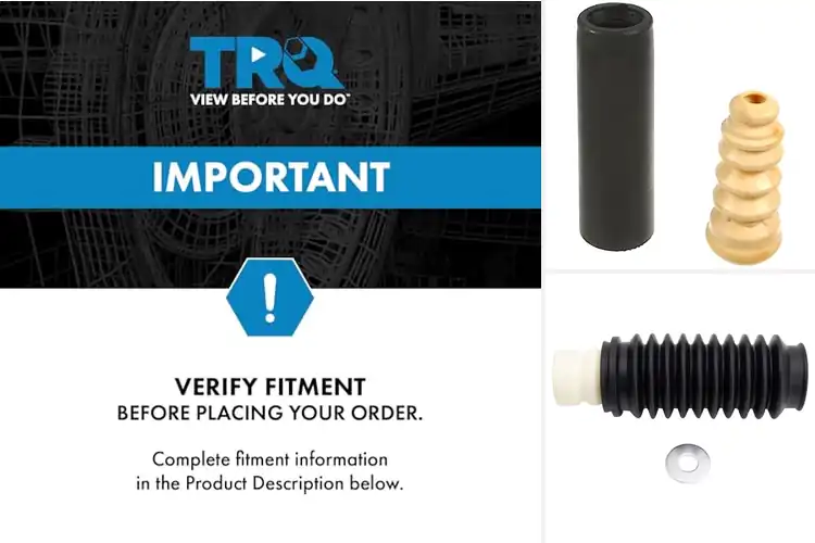 Detailed view of Best Front Strut Boots: Protect Your Ride