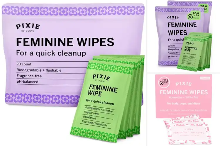 Detailed view of Best FSA Eligible Feminine Wipes