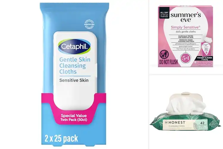 Detailed view of Best Gentle Cleansing Wipes For Women