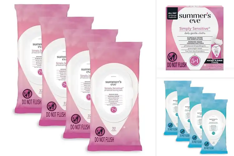 Detailed view of Best Gentle Feminine Wipes For Women