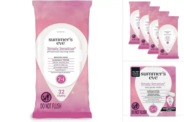 Detailed view of Best Gentle Feminine Wipes