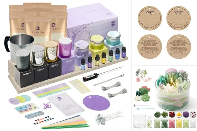 Detailed view of Best Handmade Gift Candles Supplies