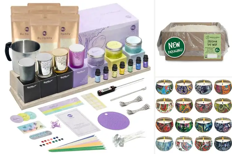 Detailed view of Best Handmade Gift Soy Wax For Gifts