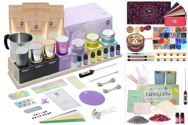 Detailed view of Best Handmade Gift Wax Kit