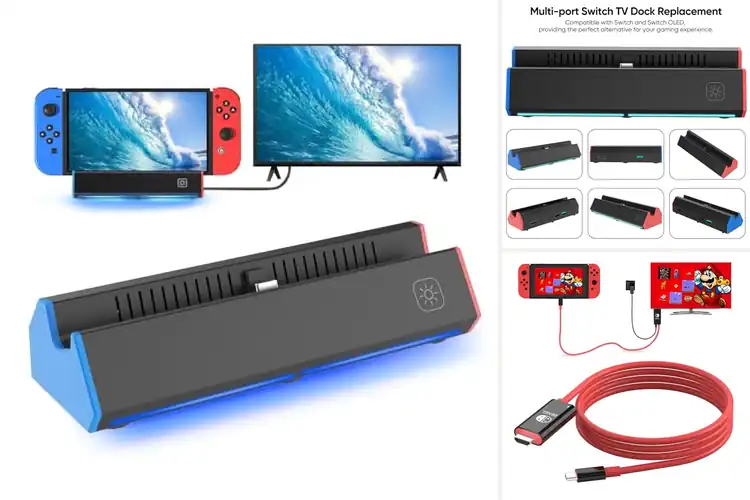 Detailed view of Best HDMI Port Nintendo Dock: 4K, Fast Charging & Easy Setup