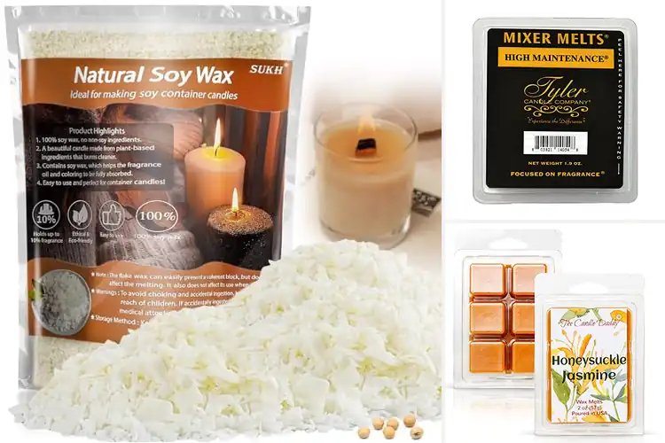 Detailed view of Best High Scent Load Wax For Aromatherapy