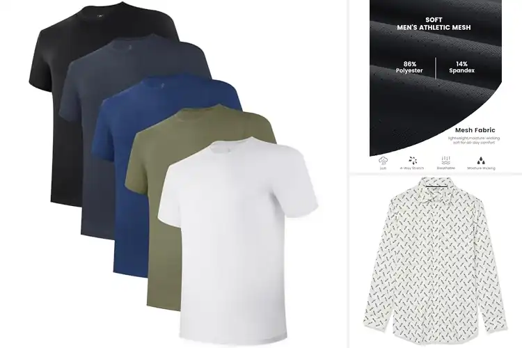 Detailed view of Best Improved Materials And Stretch Shirts