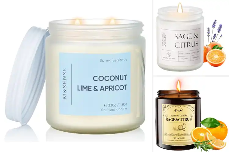 Detailed view of Best Long-Lasting Soy Wax Candles