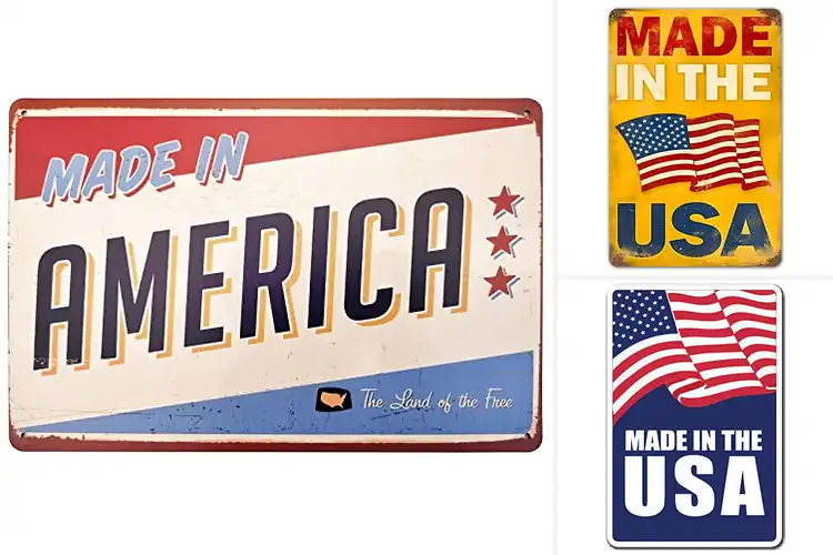 Detailed view of Best Made In Usa Signs