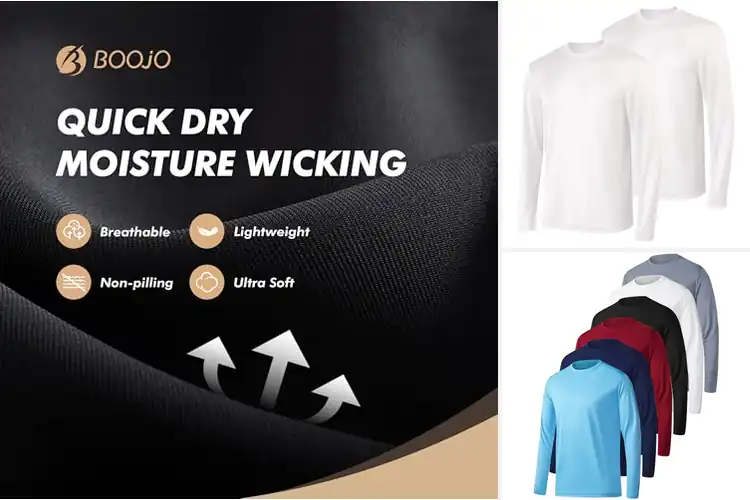 Detailed view of Best Moisture-Wicking Long Sleeve Shirts