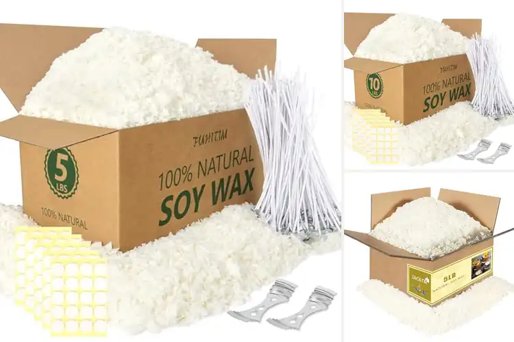 Detailed view of Best Natural Soy Wax Flakes