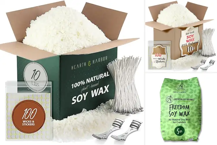 Detailed view of Best Natural Soy Wax For Candle Making