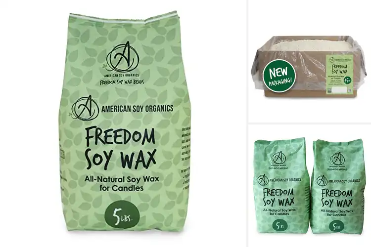 Detailed view of Best Natural Soy Wax Grains