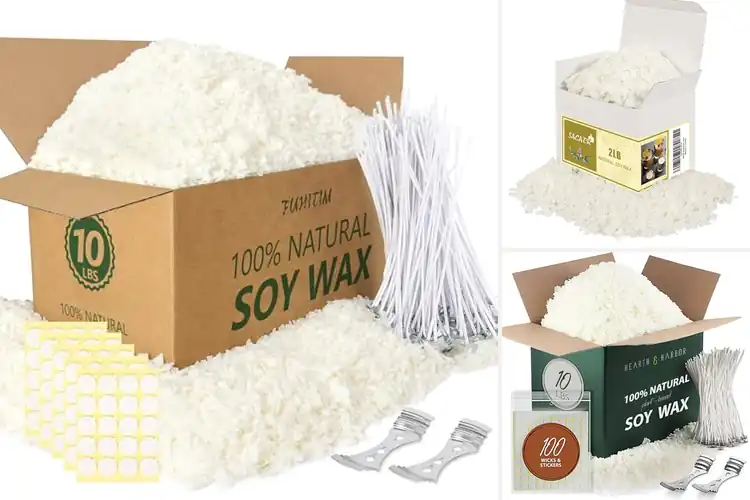 Detailed view of Best Natural Soy Wax Without Additives