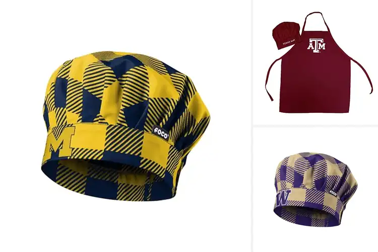 Detailed view of Best NCAA Chef Hats: Cook with Team Spirit in Style