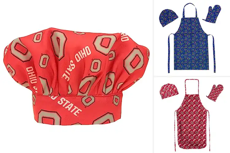Detailed view of Best NCAA Chef Sets: Elevate Your Cooking with Team Pride