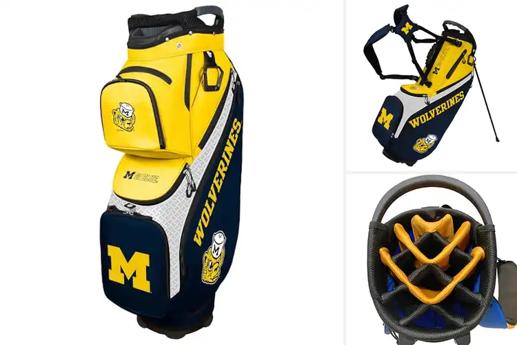 Detailed view of Best NCAA Golf Bags: Show Your Team Spirit