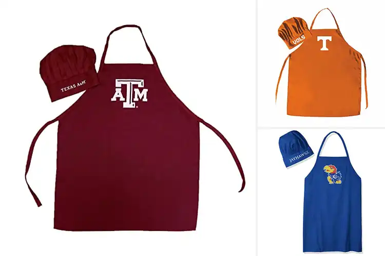 Detailed view of Best NCAA Licensed Aprons