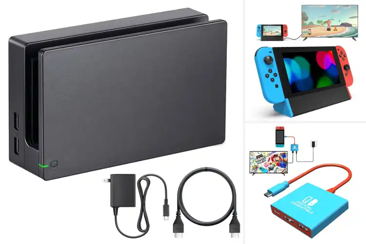 Detailed view of Best Nintendo Switch TV Docks for 4K & Fast Charging