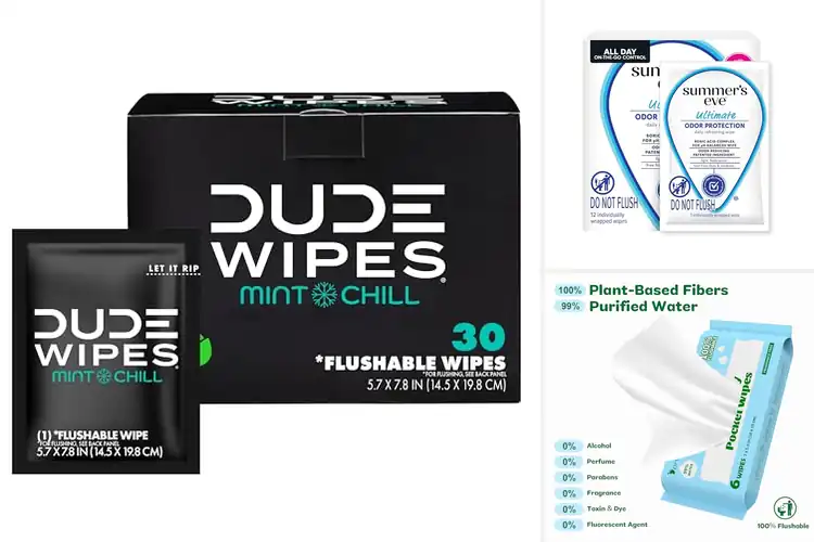 Detailed view of Best On The Go Personal Hygiene Wipes