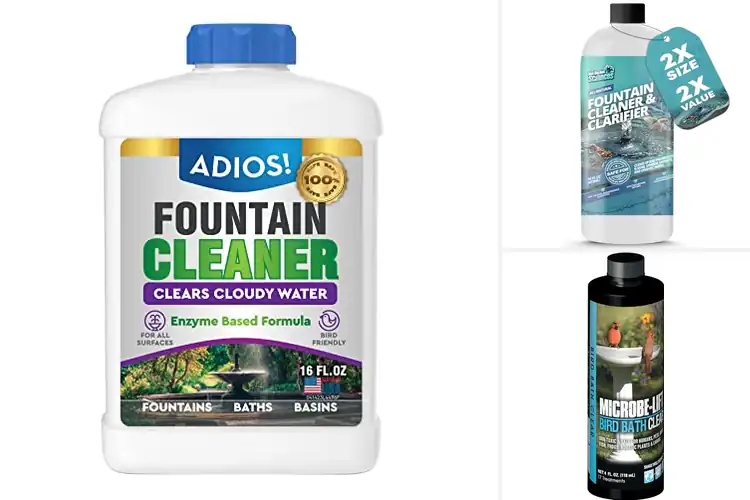 Detailed view of Best Outdoor Fountain Cleaners