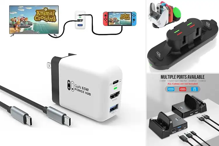 Detailed view of Best Over Power Protection Nintendo Dock