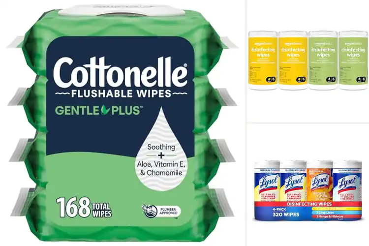 Detailed view of Best Pack of 4 Wipes: Stay Fresh & Clean On-the-Go