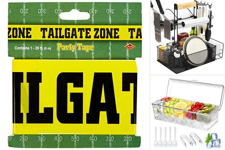 Detailed view of Best Party Tailgate Accessories