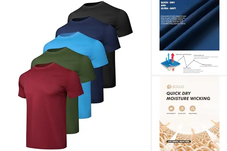 Detailed view of Best Performance Shirts : Stay Cool & Dry