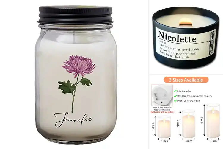 Detailed view of Best Personalised Candles: Top 10 Unique & Memorable Picks