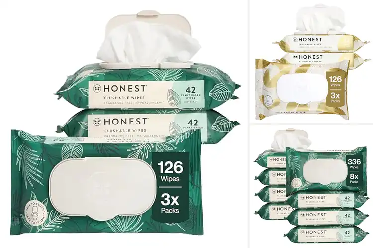 Detailed view of Best pH Balanced Flushable Wipes