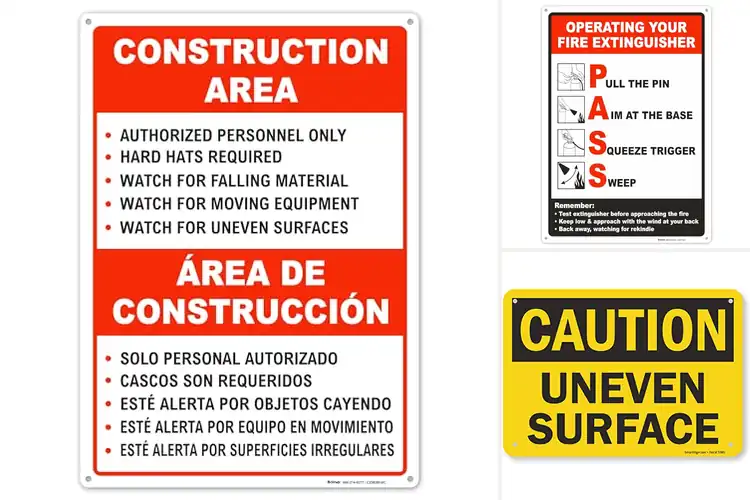 Detailed view of Best Polyethylene Signs