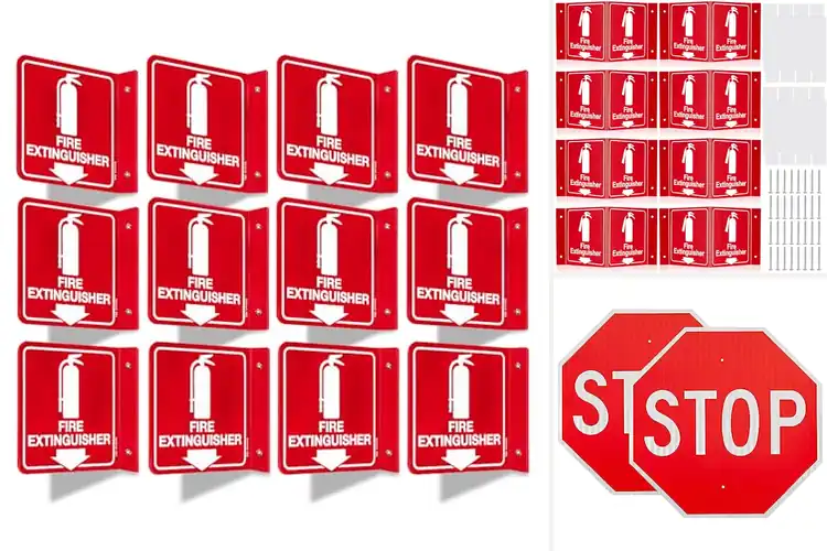 Detailed view of Best Pre Drilled Signs