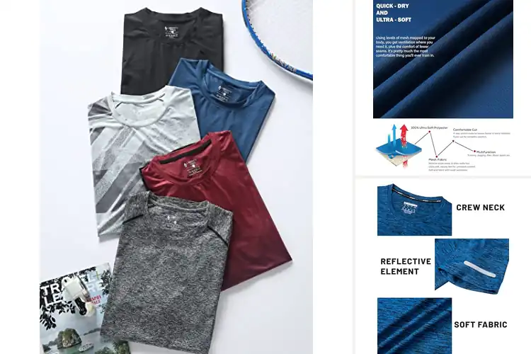 Detailed view of Best Quick Drying Athletic Shirts